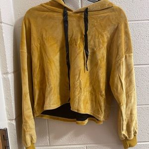 Yellow hoodie